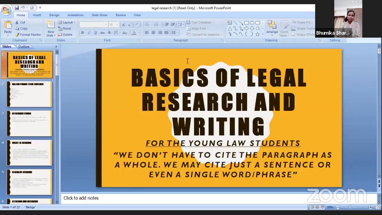 Basics Of Legal Research And Writing - YouTube