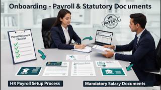 Onboarding – Payroll & Statutory Documents | HR Training | HR Practical Guide | PF, ESI | LearnHR
