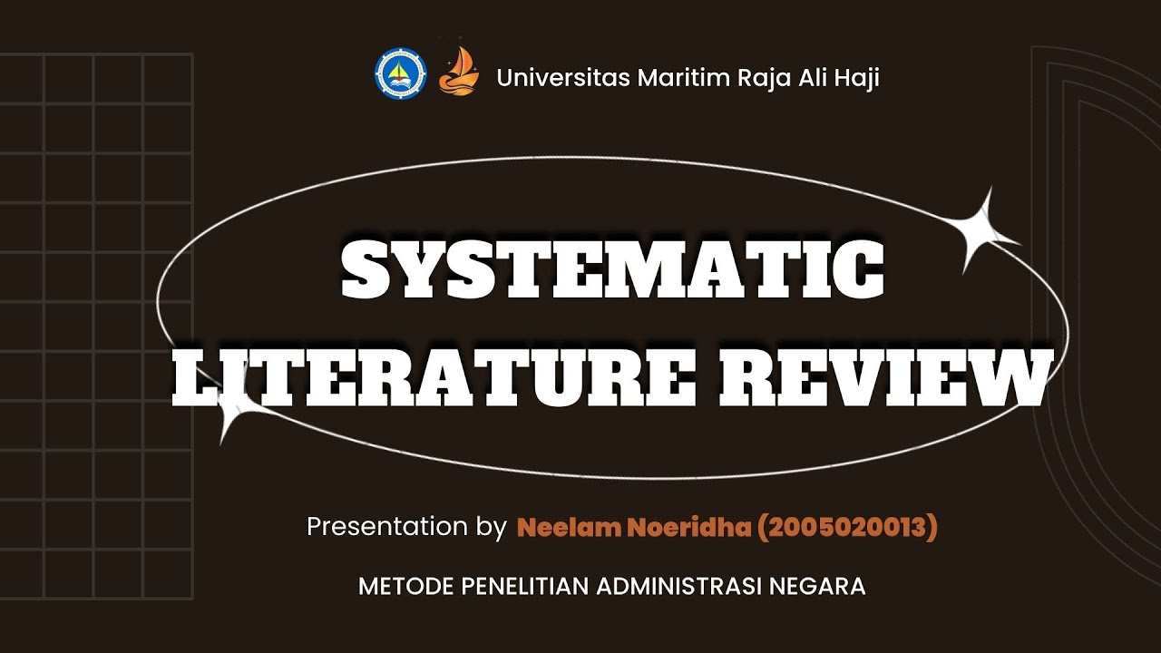 SYSTEMATIC LITERATURE REVIEW PENELITIAN - YouTube