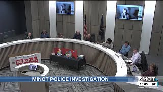 Recommendation on Minot Police investigation likely coming next month