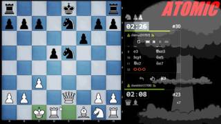 SCACCHI Partite Online 61 - Torneo delle Varianti 2016 - ATOMIC CHESS