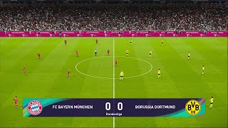 Bayern Munchen vs Borussia Dortmund - eFootball PES 2021 Gameplay