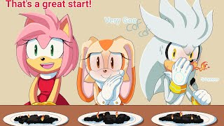 Sonic Comic Dubs-Trying To Cook Ft-@teamdestruction1203 And @__DARKWAY