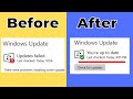 Fix All Windows Update Error Problems in Windows 11/10 (Easy Guide)