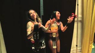 Mercedes Martinez \u0026 Cheerleader Melissa vs. Pegaboo