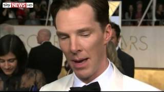 Oscars 2015: Benedict Cumberbatch Trying To Keep Calm - 22/02.2015