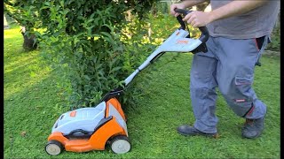 🌿 Akku Rasenmäher STIHL RMA 339 C Rasenmähen großer Garten