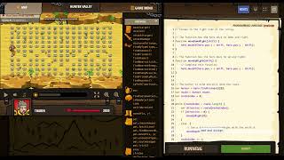 CodeCombat - Hunter Valley - JavaScript
