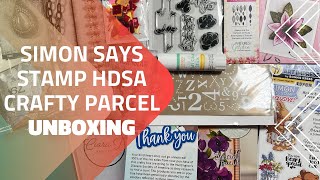 Simon Says Stamp HDSA Charity Crafty Box UNBOXING