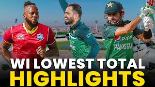 Highlights | Pakistan vs West Indies | 2nd ODI 2022 | PCB | MO2L