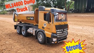 RC Construction,  WL 14600 RC Dump truck review and Test, Very nice vehicle