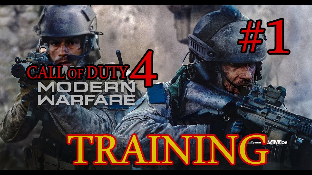 Call Of Duty 4 First Day The First Video Of The Training And Enjoy