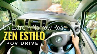 Zen estilo pov driving | 2011 Model | Pov review | 4K | Maruti Zen estilo | Pov car  review |