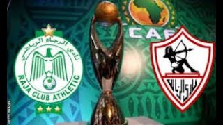 ملخص مباراة الزمالك والرجاء الرياضي المغربي 3-1