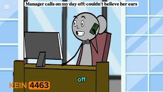 Manager gets shocked when I refuse to cover with my minimum wage