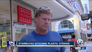 Impact of Starbucks ditching plastic straws on South Florida