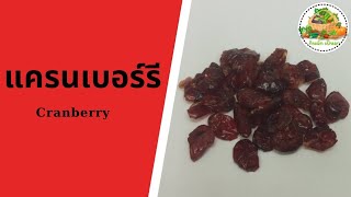 ประโยชน์ของแครนเบอร์รี | Cranberry | กินผักเป็นยา