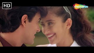 मेरा मन क्यों तुम्हें चाहे (HD) | Mann (1999) |  Aamir Khan, Manisha Koirala | Udit & Alka Duet Song