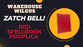 Zatchbell Red Spell Book Bandai Proplica 20th Anniversary Unboxing and Review