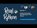 Python Decorators and Writing for Real Python | Real Python Podcast #1
