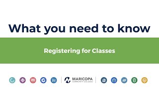 What You Need to Know: Registering for Classes