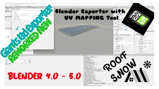 FS25 Roof Snow, and Giants I3D Exporter REWORKED Alpha2 Build Tutorial