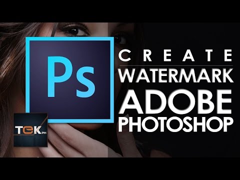 How to Create Watermark in Adobe Photoshop CC How to Create Watermark in Adobe Photoshop CC