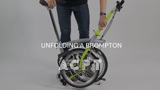 Unfolding a Brompton