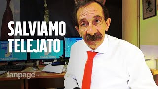 Pino Maniaci tenta di salvare Telejato: "Presidente Mattarella, faccia qualcosa lei"