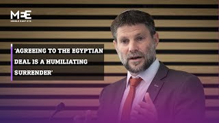 Israeli Minister Smotrich threatens government collapse over Gaza hostage deal
