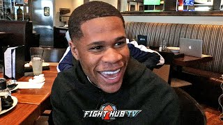 DEVIN HANEY HAPPY PRESSURE ON RYAN GARCIA TO FIGHT HIM "HE CANT DUCK ME ANYMORE!"
