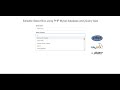 Editable Select Box using PHP Mysql database and jQuery Ajax