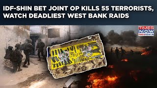 IDF-Shin Bet Fierce Month-Long Joint Op: 55 Terrorists Killed, 380 Held, Arms Seized| West Bank Raid