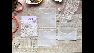 Vellum Pockets Tutorial | Dainty Embellishments for Journals and Cards