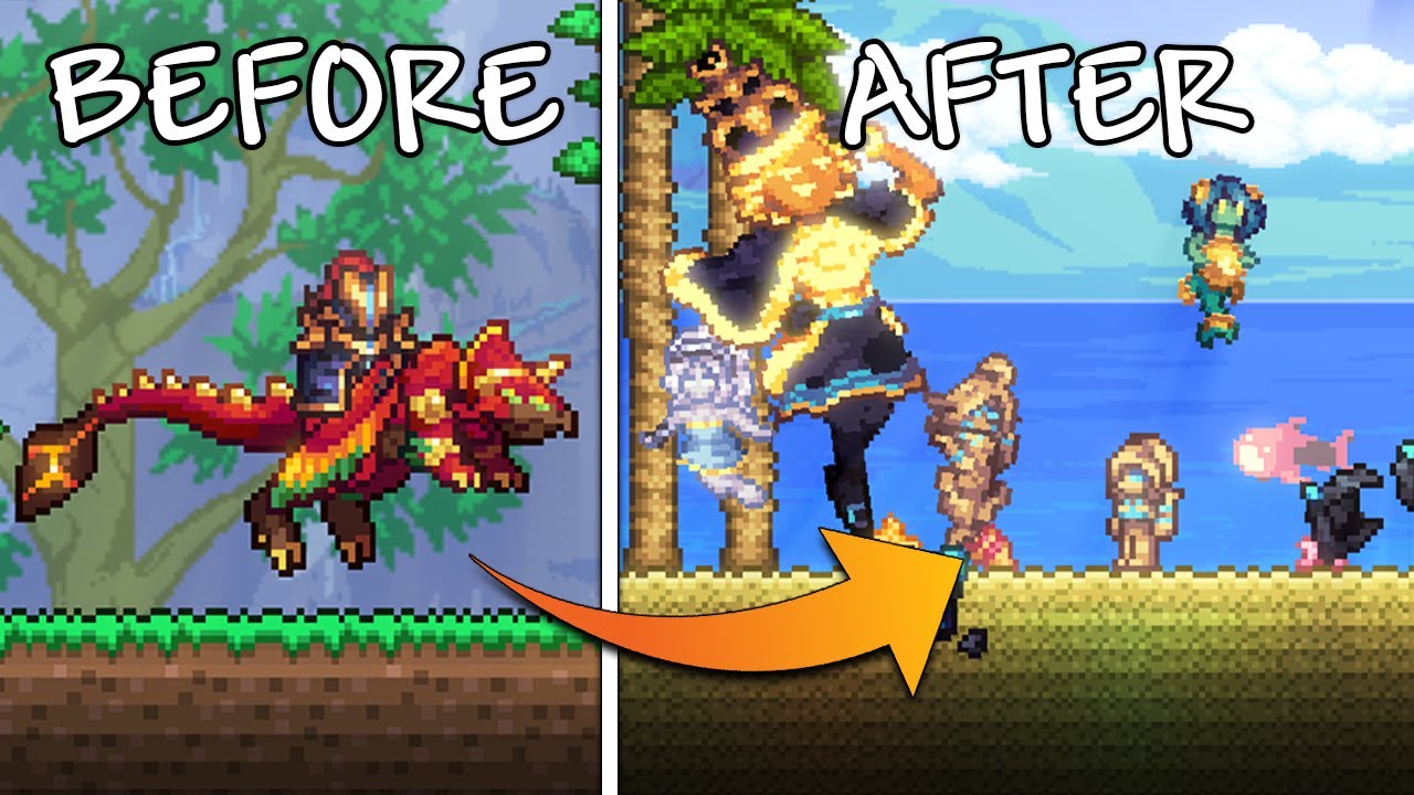 this mod lets you Transform into Calamity WAIFUS...