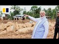 India’s Modi visits landslide-ravaged Kerala state