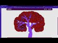 Drawing Fractal Tree Animation  using HTML, CSS, JavaScript, React.js and Next.js