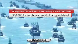 350,000 fishing boats guard Huangyan Island