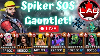 LagSpiker VS Spring of Sorrow Gauntlet! Valiant Now All Objectives Unlocked! Deathless Vision!- MCOC