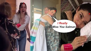 Tamanna Bhatia Visit To Her Mother Home After Wedding With Salman Khan, Tamanna Missing Salman