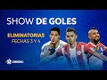 Todos los goles de las fechas 3 y 4 de las Eliminatorias