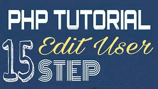 Edit User || php tutorial using oops concept || php tutorial for beginners || Malayalam