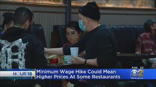 Minimum Wage Hike To $15 In Chicago Could Mean Higher Prices At Some Restaurants