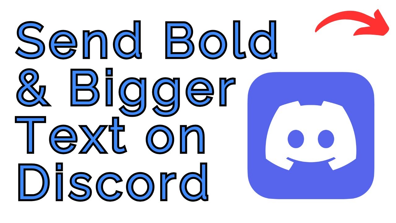 How To Send Bold & Bigger Text On Discord - YouTube