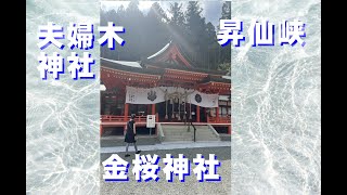 山梨県の『昇仙峡』『金櫻神社』『夫婦木神社』『おふくろの石』