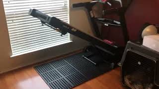 Sole F80 treadmill deck release