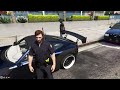Corrupt Cop Steals Expensive Cars In GTA5 RP