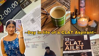 A day in life of a CLAT Aspirant