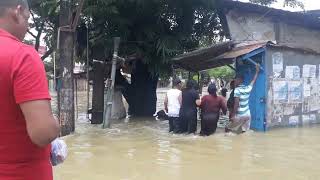 Silchar under flood, people are suffering