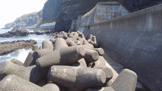 【探索】国道２２９号  岩内町  雷電トンネルの旧道区間  鵜の岩トンネルと樺杣内トンネルの間の区間と梯子滝編